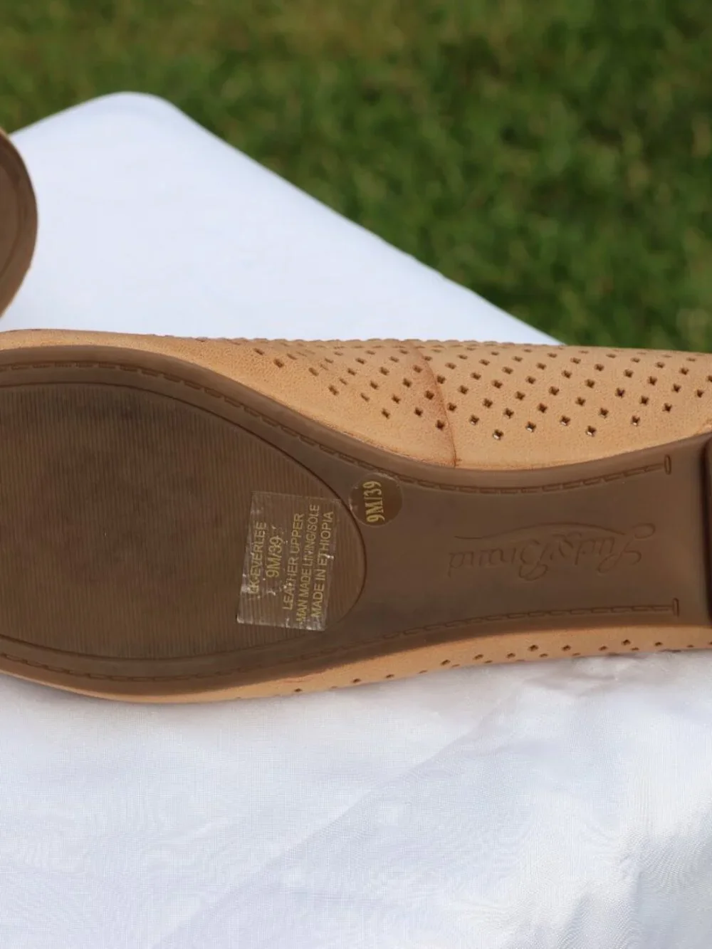 Lucky Brand Leather Ballet Flat